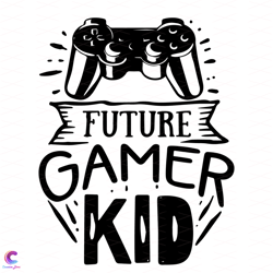 future gamer kid svg, trending svg, future gamer svg, gamer