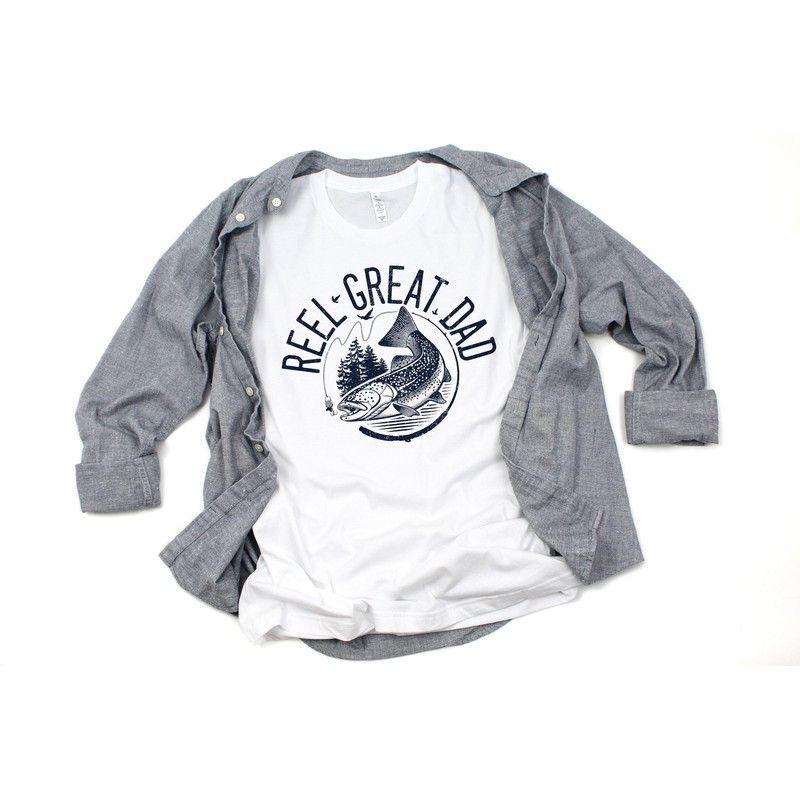 Reel Great Dad Shirt, Fishing Gift for Dad, Fishing Lover, Dad Shirt, Bass Fishing Shirt for Dad, Best Gift For Dad - 1.jpg