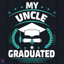 my uncle graduated svg, trending svg, my uncle svg, graduate