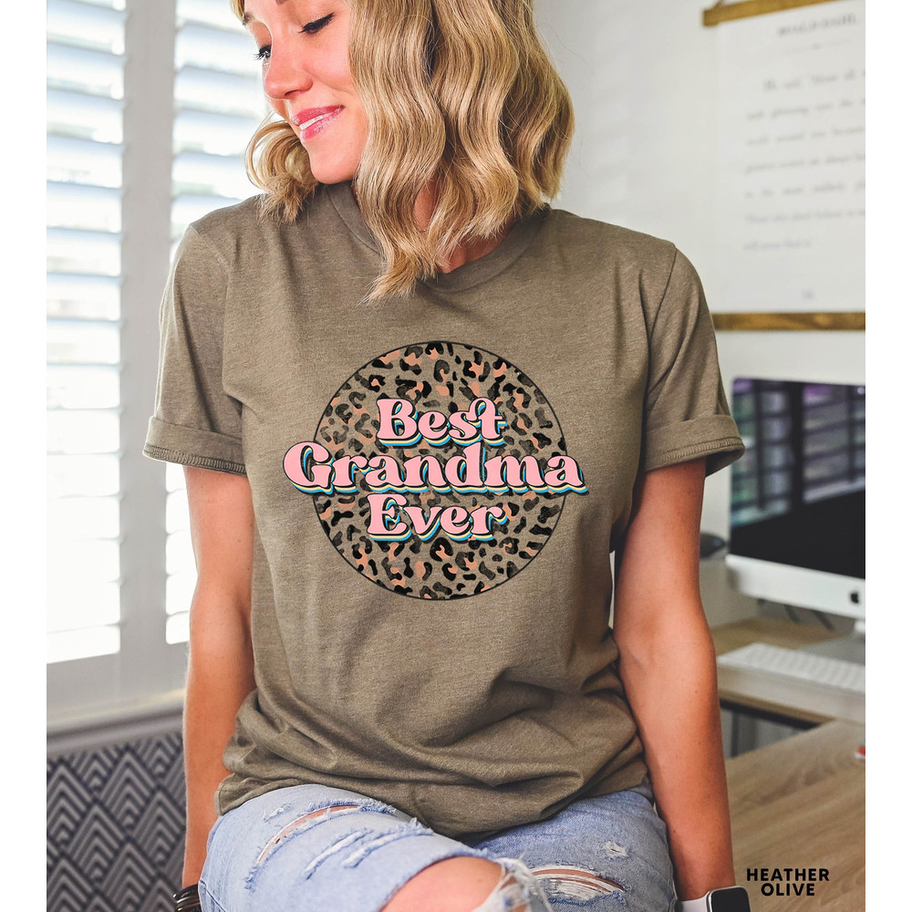Best Grandma Ever Shirt, Grandma Shirt, Grandma T-shirt, Grandma Gift, Cute Grandma Shirt, Pregnancy Announcement, Grandmother Gift - 4.jpg