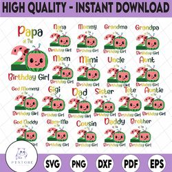 bundle 20 files cocomelon of birthday girl png, coco melon png, cocomelon bundle png, cocomelon birthday png, watermelon