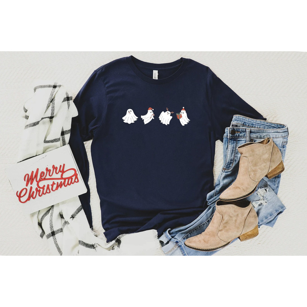 Christmas Long Sleeve Shirt, Womens Sweatshirt, Christmas Long Sleeve Tee for Women, Christmas Women, Merry Christmas Sweatshirt - 3.jpg