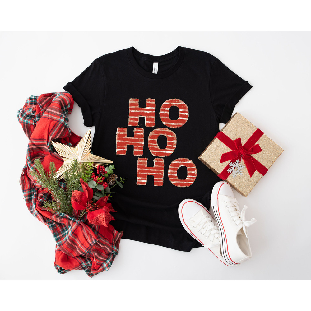 Christmas Ho Ho Ho Shirt, Christmas Women Shirt, Christmas Graphic Tee, Retro Christmas, Xmas Shirt, Santa Ho Ho Ho T shirt - 8.jpg
