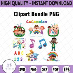 cocomelon  png, cocomelon family png, cocomelon party family matching, cocomelon bundle png, watermelon sublimation prin