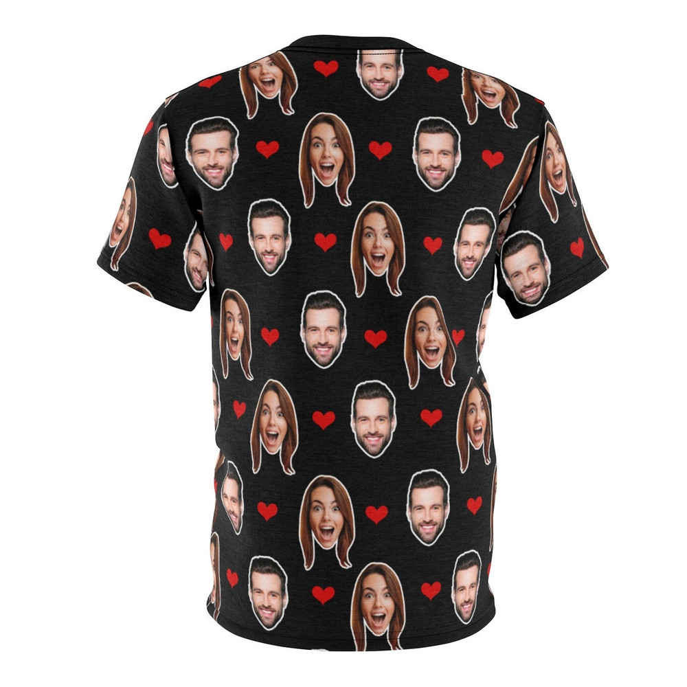 Crazy Face Unisex Love T-shirt, Personalized Face Shirt, Best Friend Birthday Gift, Girlfriend Gift, Boyfriend Gift, Custom Gift Faces - 6.jpg
