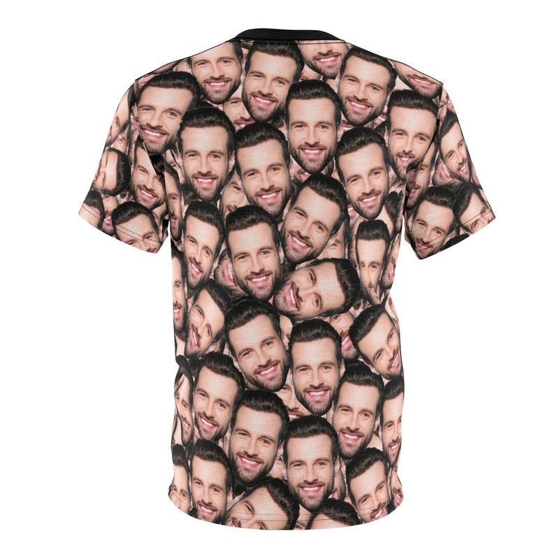 Crazy Face Unisex T-shirt, Personalized Face Shirt, Best Friend Birthday Gift, Girlfriend Gift, Boyfriend Gift, Custom Gift Faces On Shirt - 4.jpg