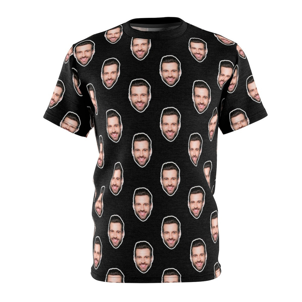 Crazy Face Unisex T-shirt, Personalized Face Shirt, Best Friend Birthday Gift, Girlfriend Gift, Boyfriend Gift, Custom Gift Faces On Shirt - 5.jpg