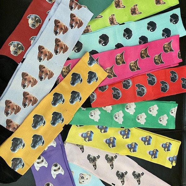 Custom Dog Socks, Personalized Pet Photo Socks Customized Cute Dog Face Socks, Dog Lover Picture Gift Funny Dog Socks Dog Mom Gift Pet Socks - 3.jpg