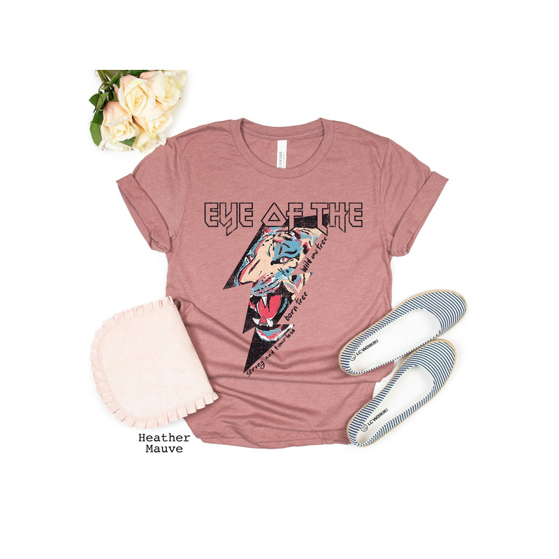 Eye of the tiger t-shirt - tiger t-shirt - Women's shirt - Cute t-shirt - Gift for her - 3.jpg