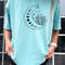 Floral Moon Shirt, Moon Shirt, Moon Wildflower Shirt, Moon Phases Oversized, Moon Boho Shirt, Astronomy T-Shirt, Celestial Shirt - 6.jpg