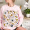 Flower Sweatshirt, Wildflower Women Sweatshirts, Plus Size, Ladies Flower Girl Gifts, Floral Gift, Girlfriend Gift - 7.jpg