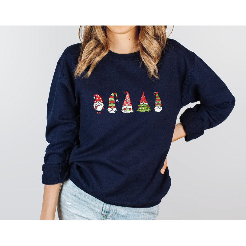 Gnome Sweatshirt, Cute Gnome Sweater, Xmas Gnomes Sweatshirt, Christmas Sweater, Funny Christmas Sweater, Christmas Gift - 6.jpg