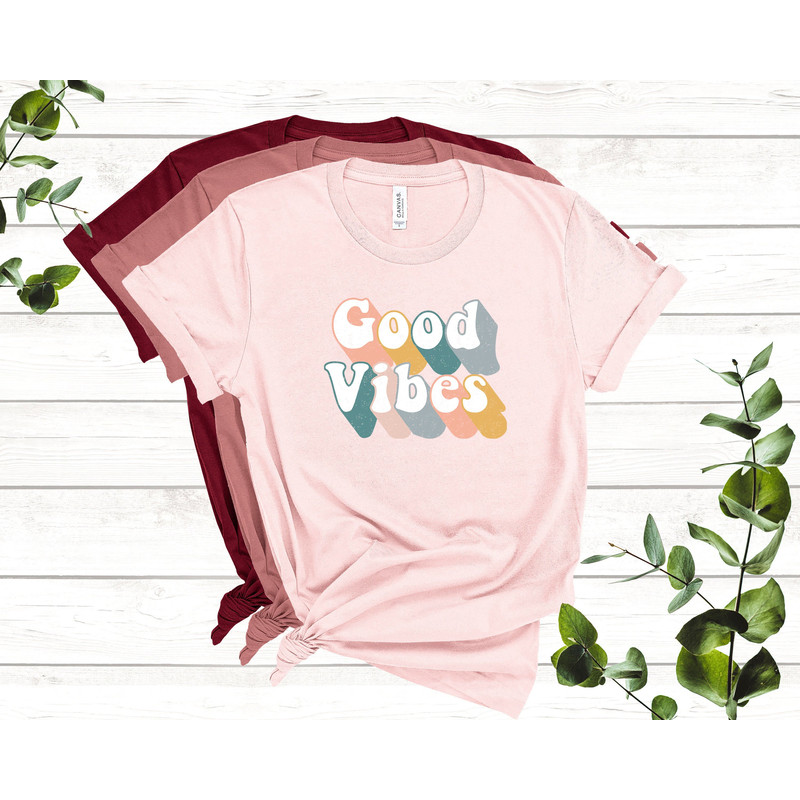 Good Vibes Shirt, Good Vibes Only, Peace Shirt, Retro Shirt, Kindness Shirt, Vintage Shirt, Sunshine, Hippie Shirts, Retro Inspired Design - 2.jpg