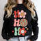 Ho Ho Ho Retro Christmas Sweatshirt, 70s Vintage Christmas Sweater, Cute Xmas Sweatshirts, Womens Christmas Shirts, Christmas Gift for Her - 6.jpg
