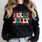 Holly Jolly Sweatshirt, Holly Jolly Christmas, Holly Jolly Shirt, Christmas Sweater, Retro Sweatshirt, Christmas Sweater Women - 3.jpg