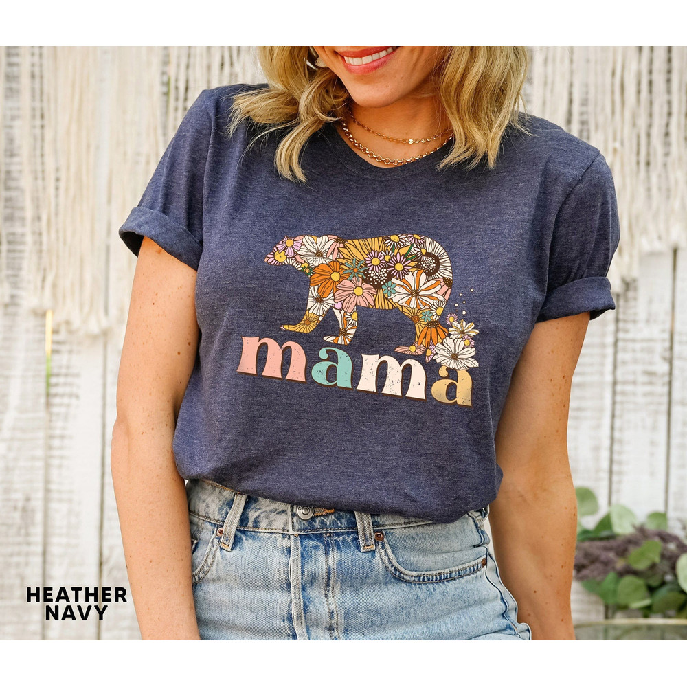 Mama Bear T-shirt, Mothers Day Shirt, Mom TShirts, Mama T Shirt, Best Mom T-Shirt, Favorite Mom Shirts, Shirt For Mom, Minimalist Mom Shirt - 1.jpg