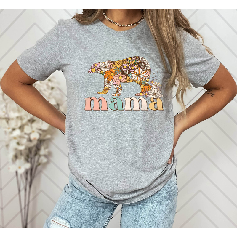 Mama Bear T-shirt, Mothers Day Shirt, Mom TShirts, Mama T Shirt, Best Mom T-Shirt, Favorite Mom Shirts, Shirt For Mom, Minimalist Mom Shirt - 6.jpg