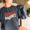 Merry & Bright Christmas Retro Sweatshirt, Christmas Sweatshirt, Holiday Sweater, Womens Holiday Sweatshirt, Christmas Shirt, Winter Shirt - 5.jpg