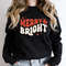 Merry & Bright Christmas Retro Sweatshirt, Christmas Sweatshirt, Holiday Sweater, Womens Holiday Sweatshirt, Christmas Shirt, Winter Shirt - 6.jpg