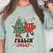 Retro Christmas Comfort Colors Shirt, Feeling Jolly Christmas Shirt, Vintage Santa Christmas Shirt, Retro Holiday Shirt, Ugly Sweater Shirt - 3.jpg