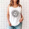 Sun Moon Stars Tank, Celestial Tank, Graphic Top, One with the Sun, Boho Tank, Vintage Tank, Mystical Tee, Moon T shirt, Bohemian - 1.jpg
