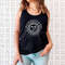 Sun Moon Stars Tank, Celestial Tank, Graphic Top, One with the Sun, Boho Tank, Vintage Tank, Mystical Tee, Moon T shirt, Bohemian - 2.jpg