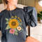 Sunflower - Sunflower Shirt, Floral Sweatshirt, Flower Garden Tee, Womens Fall Shirt, Sunflower Sweatshirt, Sunshine Tee - 1.jpg