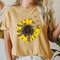 Sunflower Shirt, Leopard Floral Tee Shirt, Butterfly Flower Shirt, Garden Shirt, Oversized Tshirt, Comfort Colors - 8.jpg
