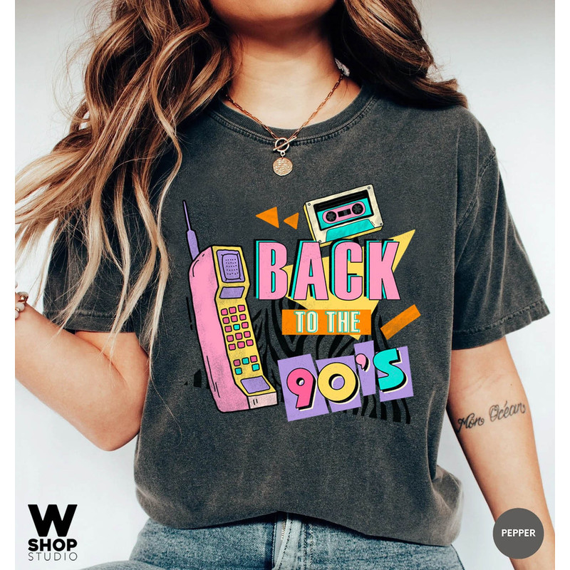 Take Me Back To The 90s Shirt, Retro Old Funny Day T Shirt, Missing Old Happy Days,1990 Oversized Shirt, Old But Gold Days - 4.jpg
