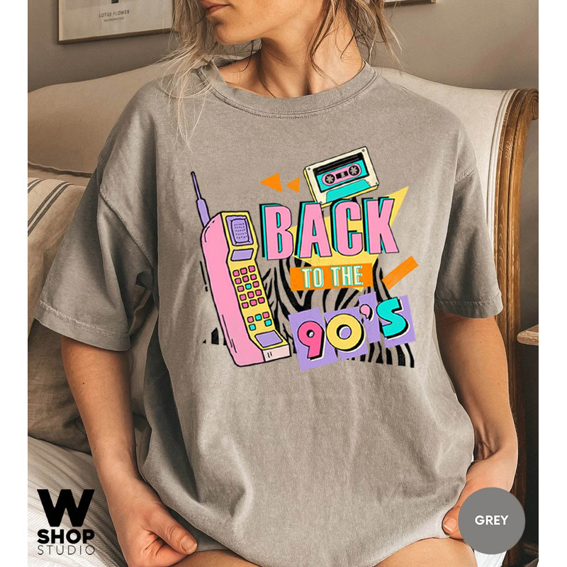 Take Me Back To The 90s Shirt, Retro Old Funny Day T Shirt, Missing Old Happy Days,1990 Oversized Shirt, Old But Gold Days - 5.jpg