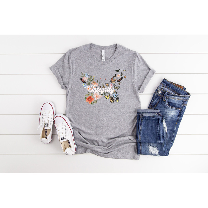 Wild Flowers Shirt, Wildflower Tshirt, Floral Tshirt, Botanical Shirt, Flower Shirt, Nature Lover Shirt, Ladies Shirts, Gift for Womens - 4.jpg