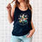 Wild Flowers Tank, Boho Moon Tank Top, Wildflower Tank , Floral Tank Tee, Wildflowers, Womens Tees, Ladies Shirts, Gift for Her - 3.jpg