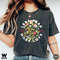 Wildflower Tshirt, Wild Flowers Oversized Tee, Floral Tshirt, Flower Shirt, Gift for Women, Ladies Shirts, Best Friend Gift - 1.jpg