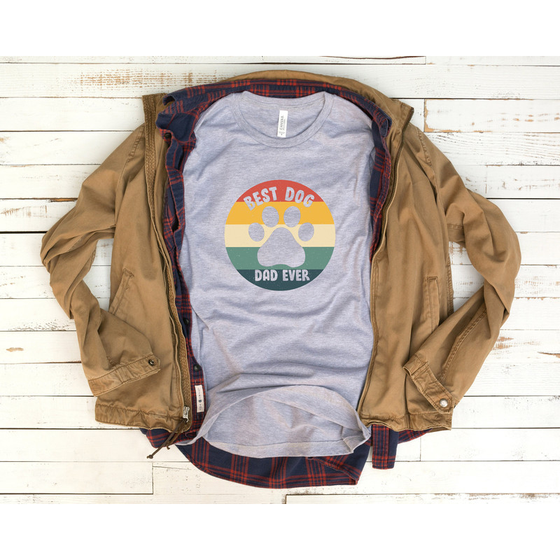 Dog Dad Shirt Best Dog Dad Ever Shirt, Fathers Day Shirt, Dog Lover Gift, Dad Gift, Husband Gift, Dog Dad Gift - 2.jpg