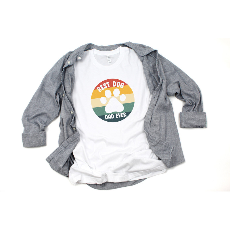 Dog Dad Shirt Best Dog Dad Ever Shirt, Fathers Day Shirt, Dog Lover Gift, Dad Gift, Husband Gift, Dog Dad Gift - 3.jpg