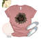 Leopard Sunflower Shirt, Womens Flowers Shirt, Sunflower Graphic Tee, Women's Tee, Trending, Gift For Her - 1.jpg