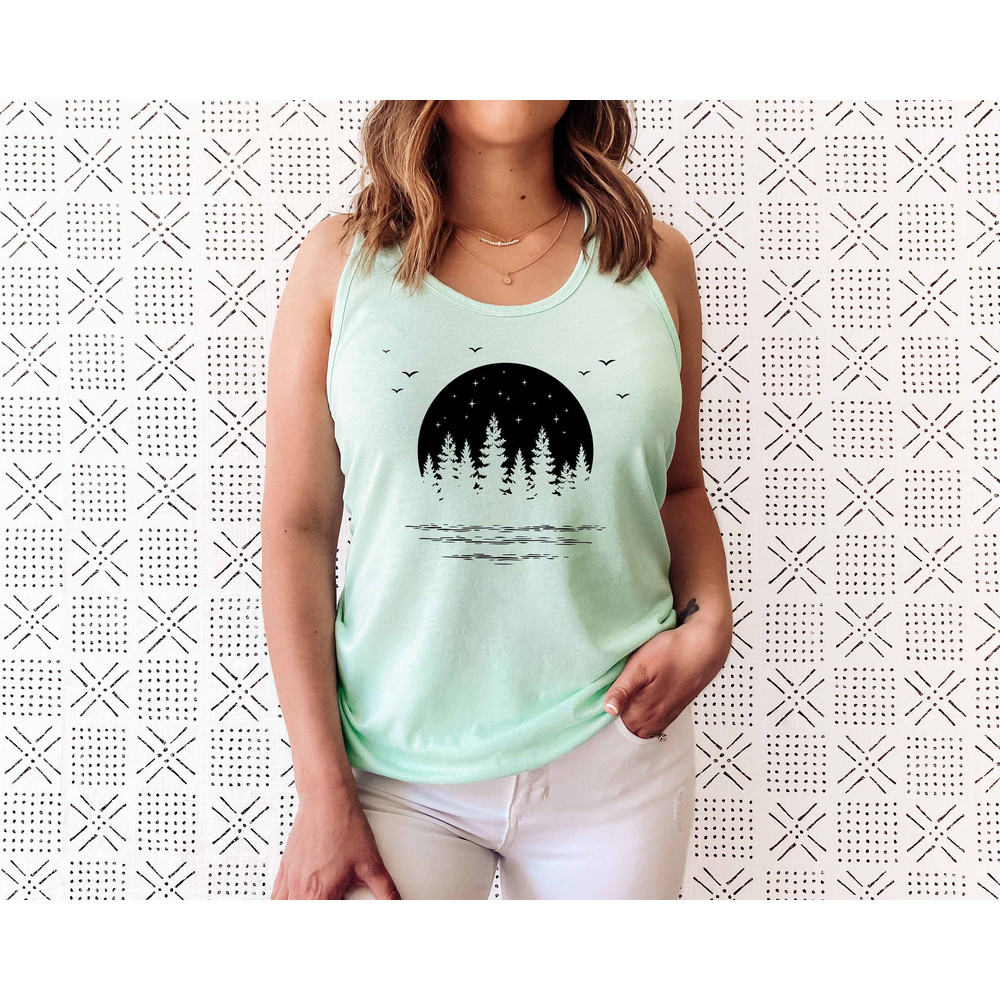 Nature Tank Top for Women, adventure tank, get outdoors graphic tee, travel tank, womens tank, hiking, mountains, hiker top - 4.jpg