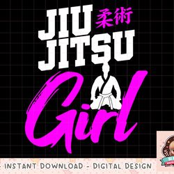 Jiu Jitsu Girl Brazilian Martial Arts Women Gift png, instant download, digital print