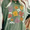 Retro Flower Shirt, Vintage Flower Shirt Aesthetic, Hippie Floral Graphic Tee, Flower T-shirt, Wildflower Shirt, Gift For Her - 2.jpg