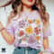 Retro Flower Shirt, Vintage Flower Shirt Aesthetic, Hippie Floral Graphic Tee, Flower T-shirt, Wildflower Shirt, Gift For Her - 7.jpg