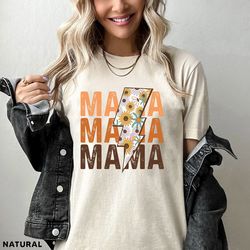 retro vintage mama shirt, hippie mama shirt, mom life shirt,girl mama shirt, motherhood shirt, cute mom shirt,mothers da