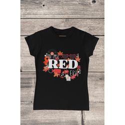 red era t-shirt, taylor swift inspired t-shirt, swiftie tee, all too well shirt, in my red era, eras tour shirt, taylor