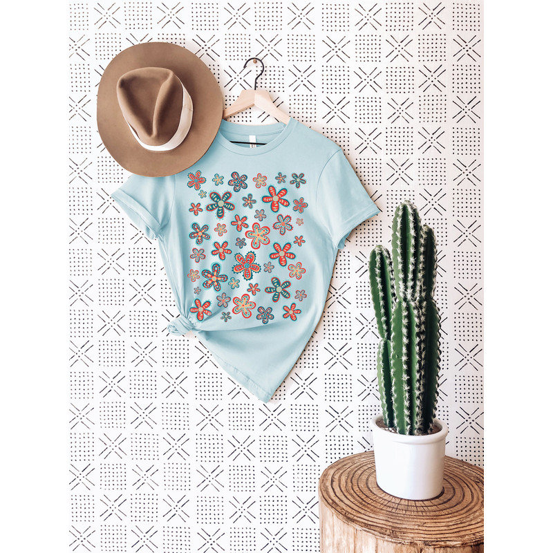 Wildflowers T shirt, Boho shirt, hippie tee, Beach Tee, Summer Tee, Oversized Tee, Comfort Colors Tee, Flowers Tee, Garden Tee, Plants - 6.jpg