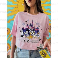 disney 100 years of wonder shirt vacation 100 yea