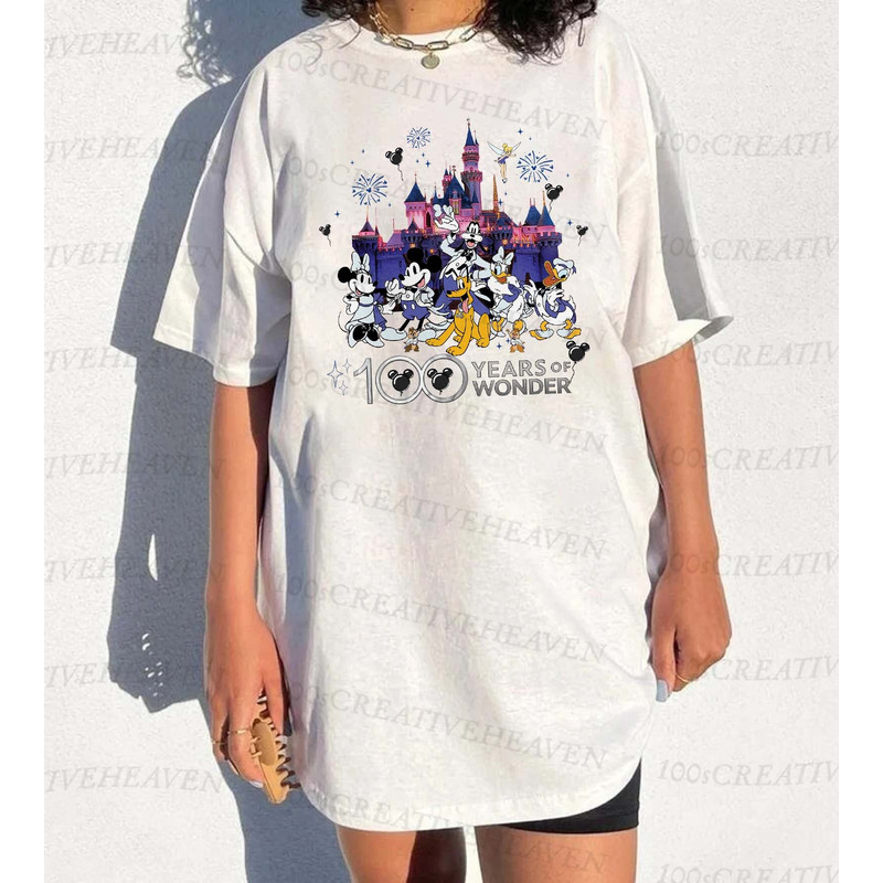 Disney 100 Years of Wonder shirt Vacation 100 Years of Wonder Shirt Disneyworld Shirt Disney Trip Shirt Disney Family Shirt - 2.jpg