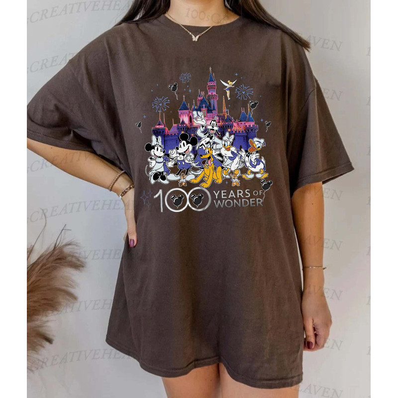Disney 100 Years of Wonder shirt Vacation 100 Years of Wonder Shirt Disneyworld Shirt Disney Trip Shirt Disney Family Shirt - 4.jpg