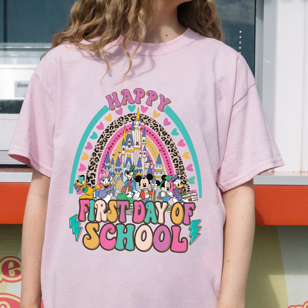 Disney Happy First Day Of School Shirt, Groovy Back To School Shirt, School Mickey Shirt , School Minnie Girl Shirt, Teaching Crew Shirt - 2.jpg
