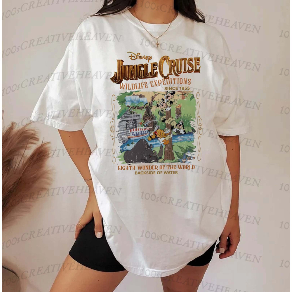 Disney Jungle Cruise Ride Shirt, Disney Safari shirt, Mickey and Friends shirt, Disney attraction, Disney trip shirt - 1.jpg