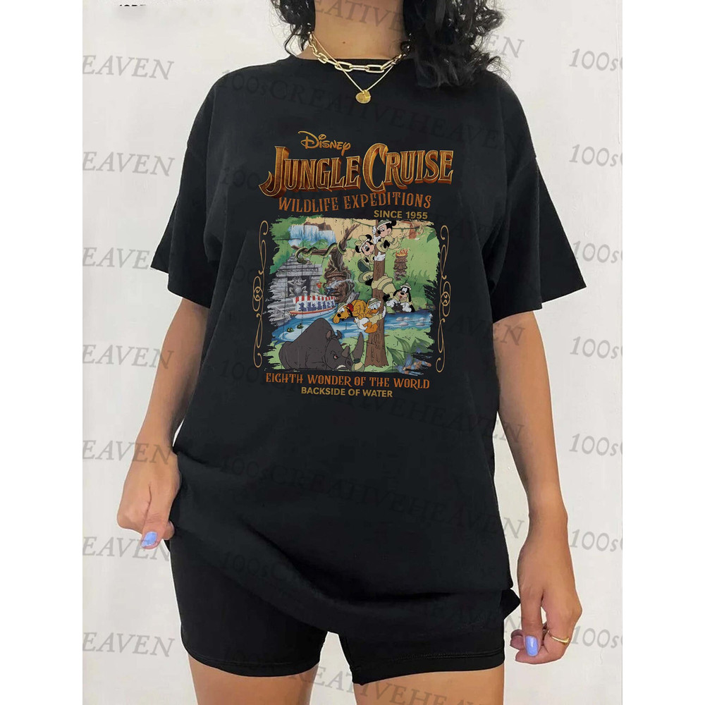 Disney Jungle Cruise Ride Shirt, Disney Safari shirt, Mickey and Friends shirt, Disney attraction, Disney trip shirt - 2.jpg