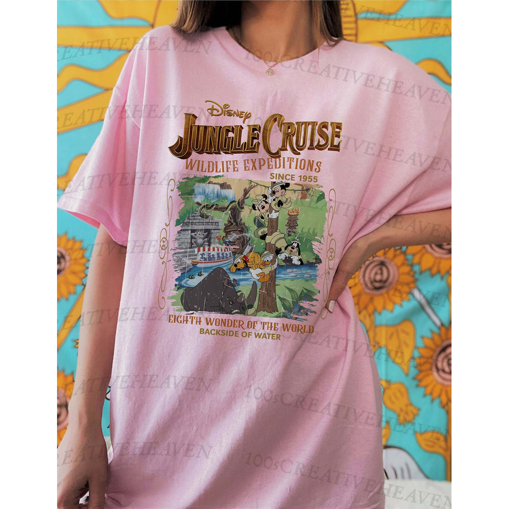 Disney Jungle Cruise Ride Shirt, Disney Safari shirt, Mickey and Friends shirt, Disney attraction, Disney trip shirt - 3.jpg